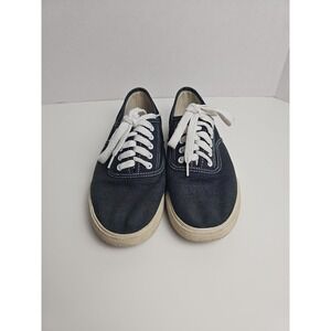 MOSSIMO SUPPY CO Women's Dark Gray Canvas Sneakers Casual Shoes Size 6